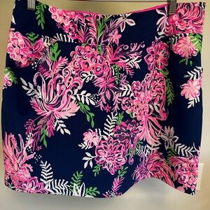 Lilly Pulitzer Bright Pink Athletic Top with Gold Logo